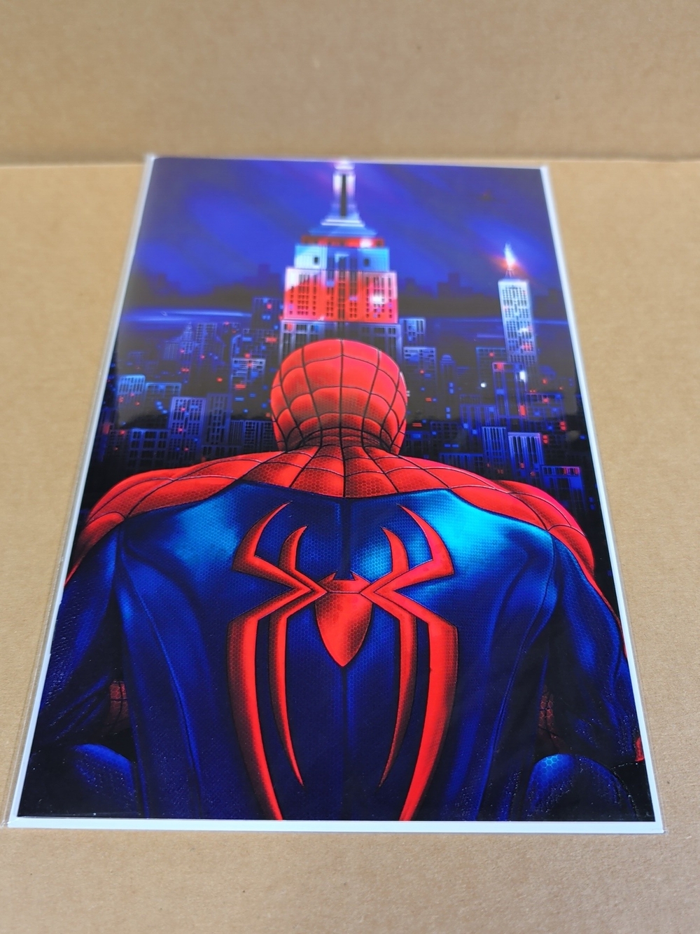 BRAND NEW DAY TRIBUTE EMBOSSED BY JESSICA SHORT LTD 50 W/COA Spidey